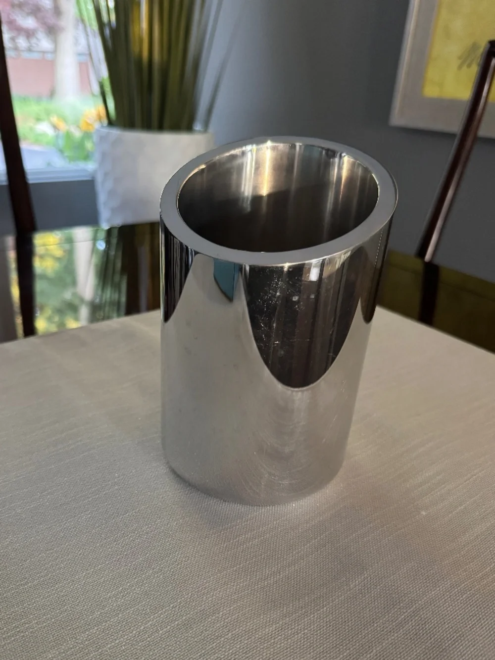 Nambe' Vintage Tilt Wine Chiller